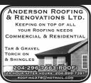 Anderson Roofing And Renovations logo